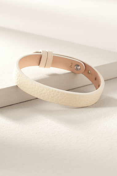 NEW Leo Interchangeable & Reversible Bracelet - Tan Leather