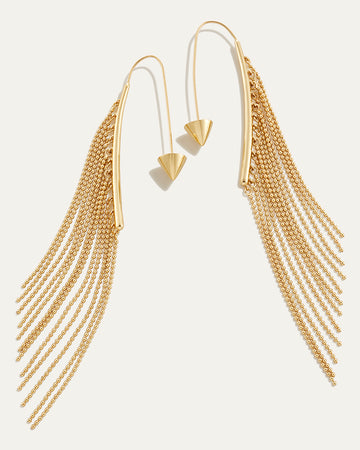 Rebel Fringe Statement Earring