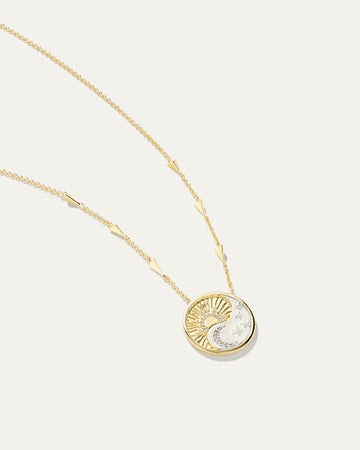 Terra Medallion Celestial Necklace