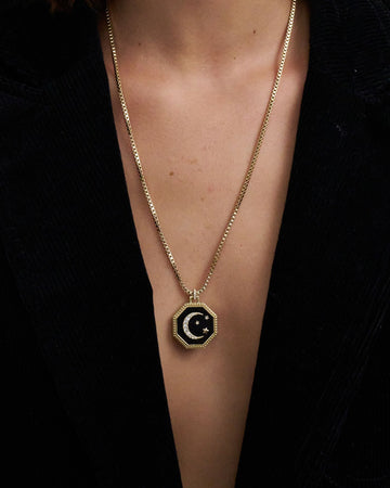 Estelle Celestial Reversible Pendant Necklace