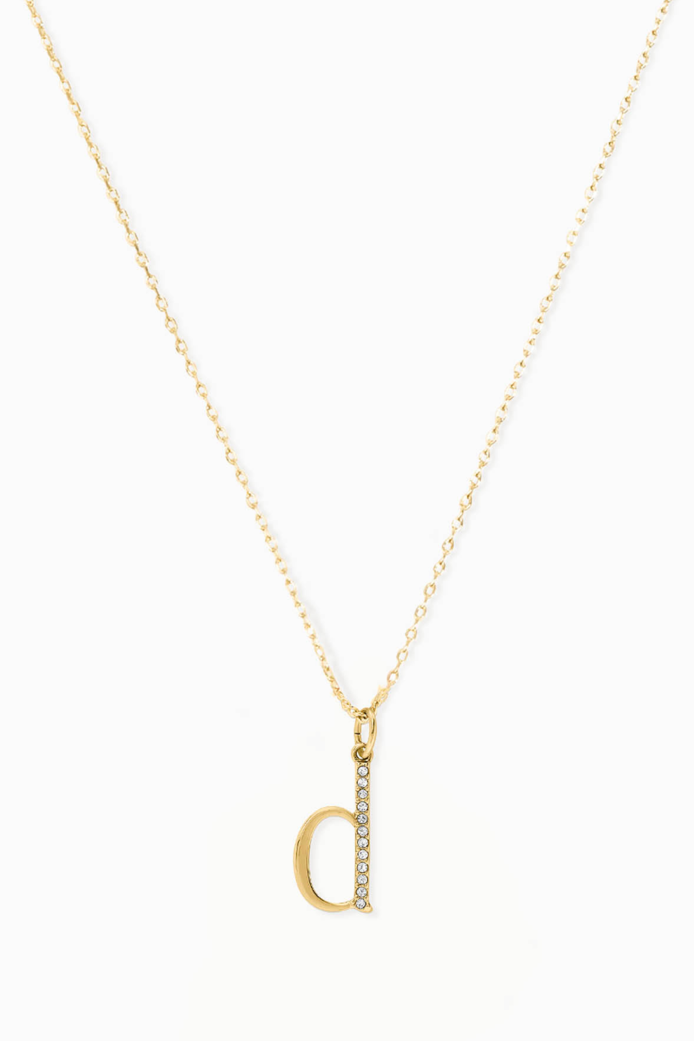 Stella and dot letter on sale necklace