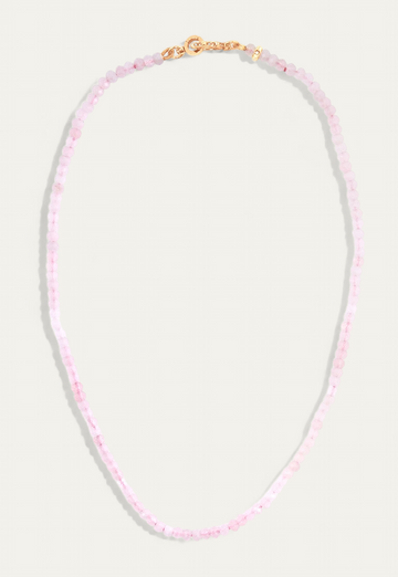 Charlotte Rose Quartz Gemstone Necklace | Love