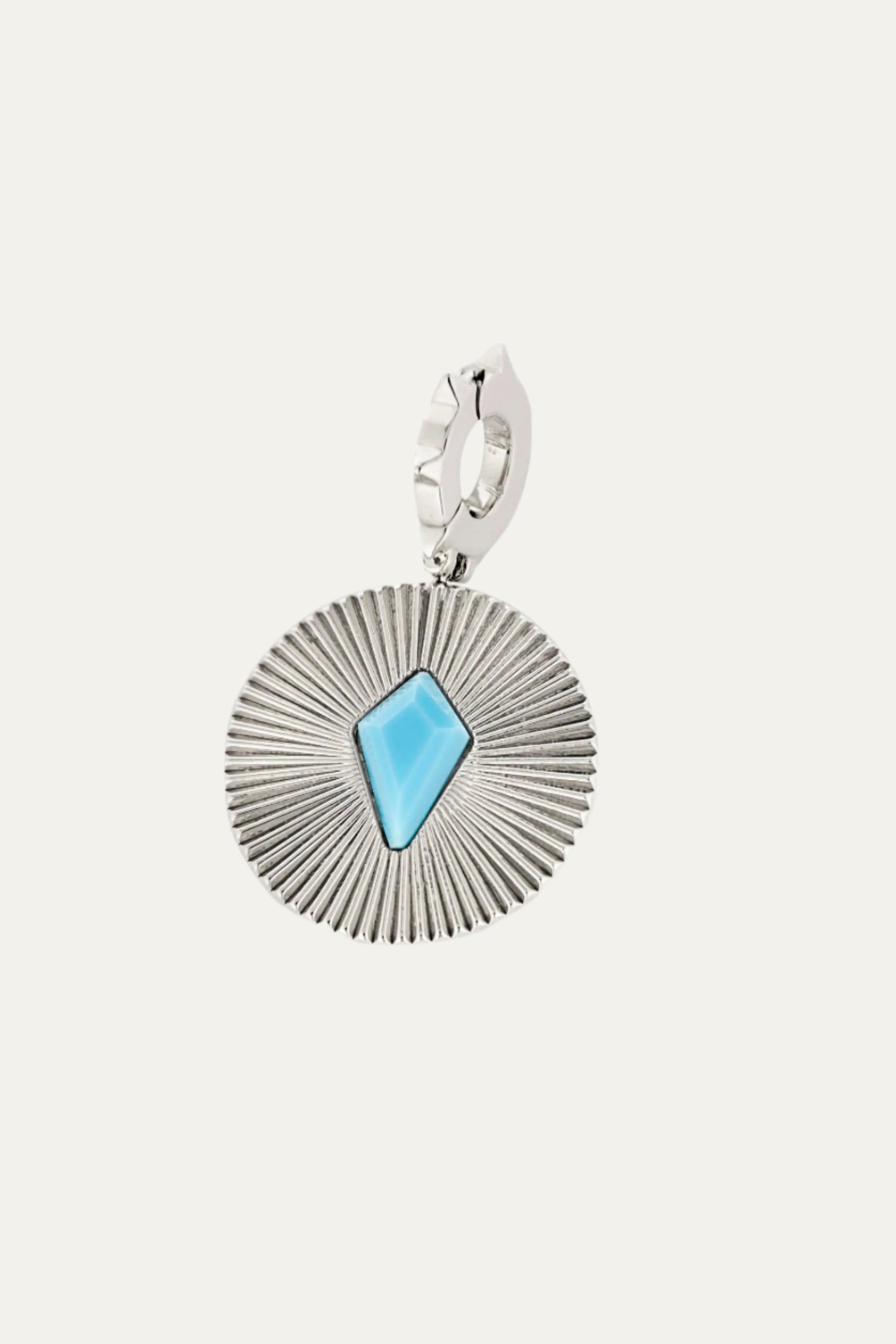 Tatum Power Stone Clip On Medallion Charms - Stella & Dot