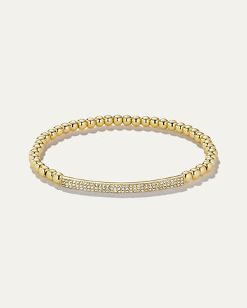 Tribute Beaded Stretch Bracelet