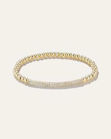 Tribute Beaded Stretch Bracelet