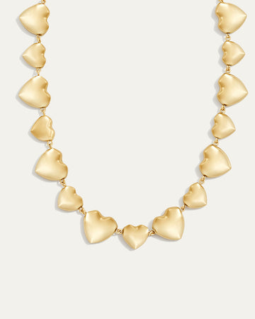 Ulani Heart Stations Necklace