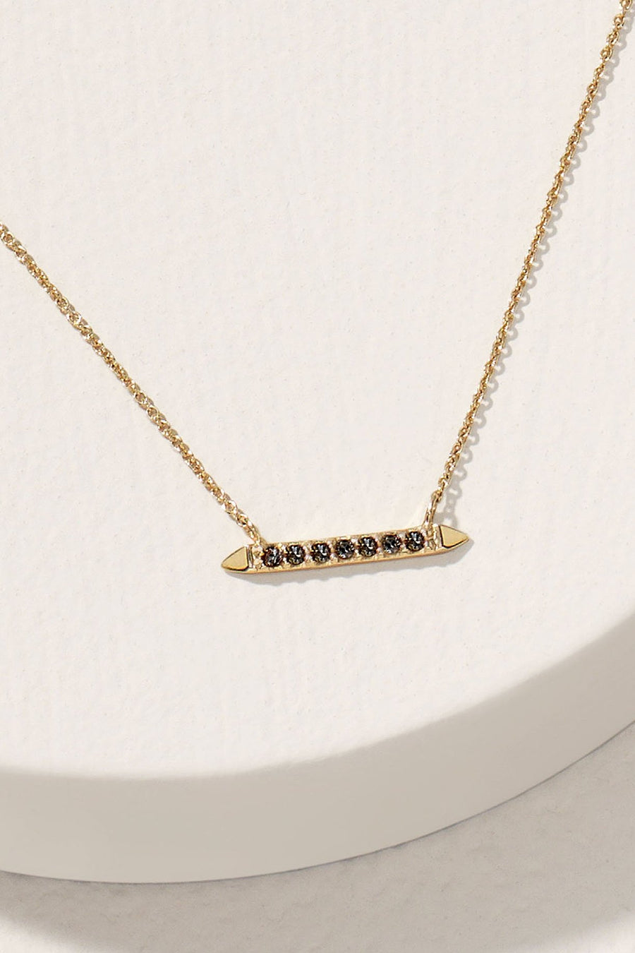 Covet Black Diamond Rebel Necklace