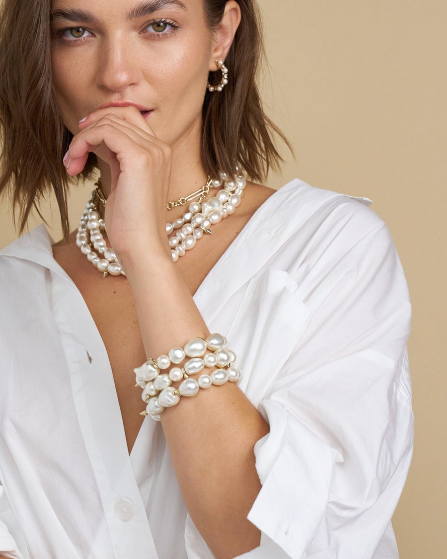 Gaia Pearl Statement Necklace