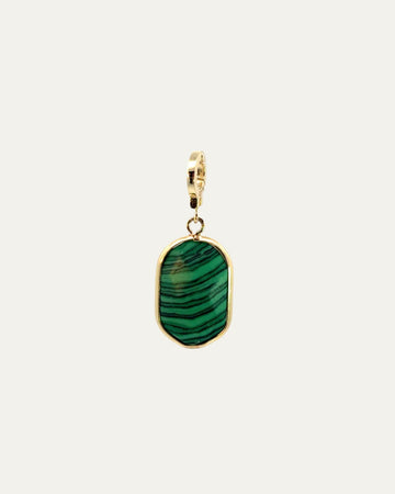 Malachite Tatum Charm