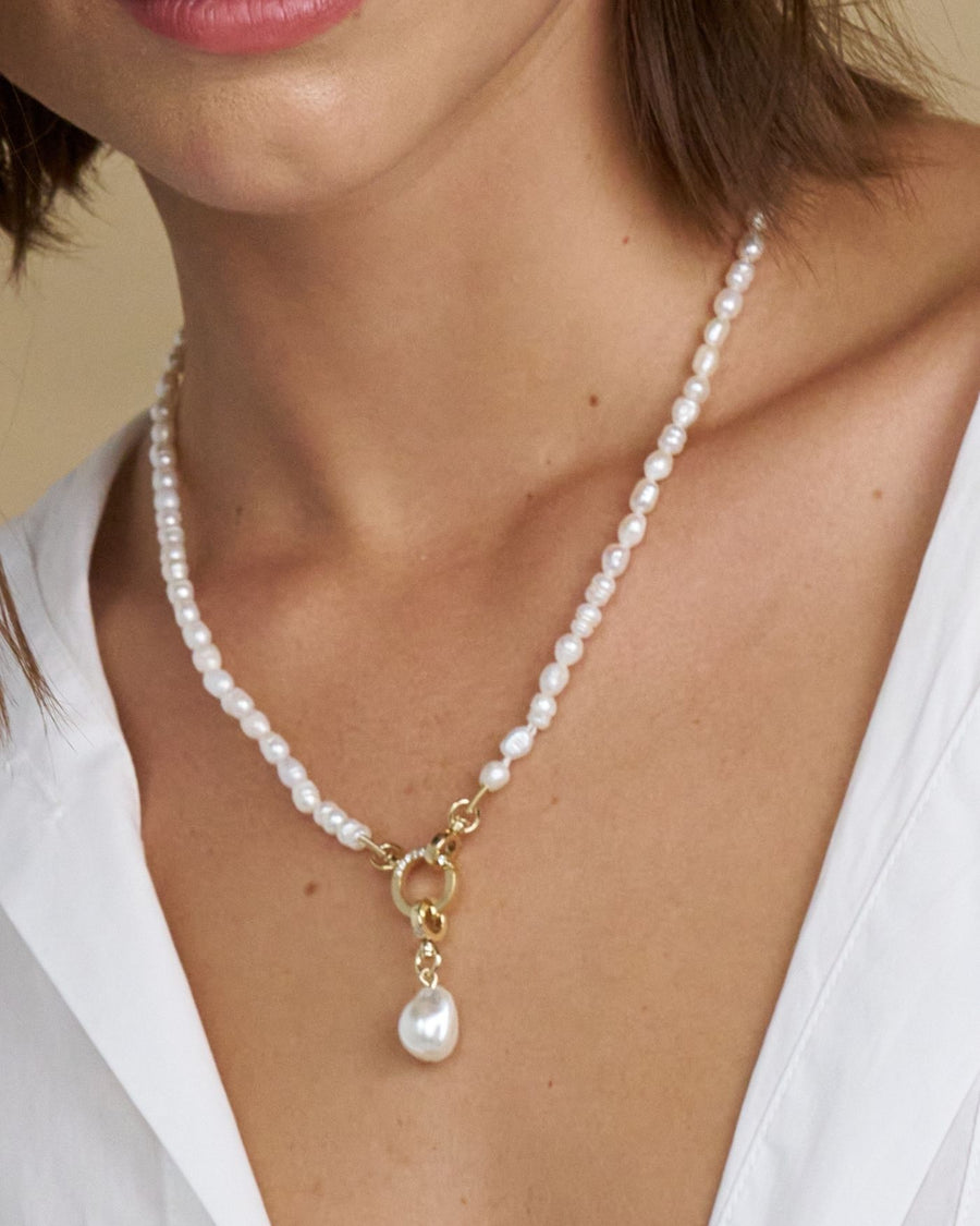 Tatum Pearl Necklace