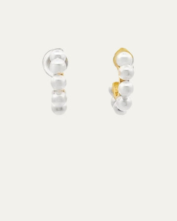 Pearl Hoop Earring