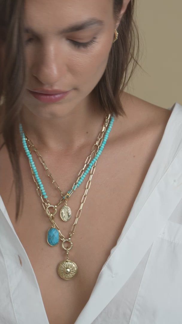 Tatum Turquoise Necklace