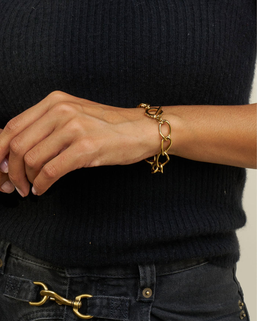 Classic Link Toggle Bracelet