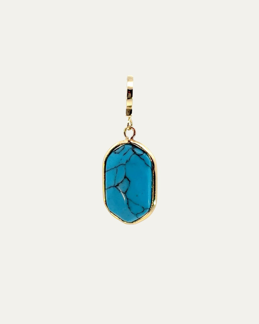 Turquoise Tatum Charm